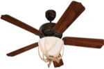 52" Antler Ceiling Fan w/ Light