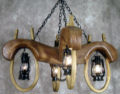 Doulbe Ox Yoke 4 lantern light
