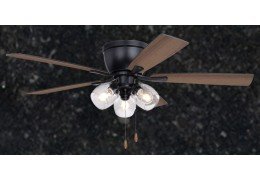 Edison 3-Light 52 inch Ceiling Fan