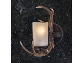 Cast Antler Wall Light