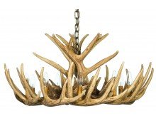 Deer Creek Twelve Antler Chandelier