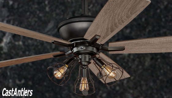 Standard Size Fans - | Rustic Lighting and Decor from CastAntlers - 52