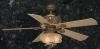 Woodlands Rustic 52 inch Faux Antler Ceiling Fan