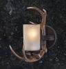 Cast Antler Wall Light