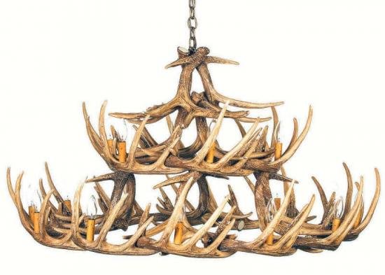 Whitetail 30 Cast Antler Chandelier